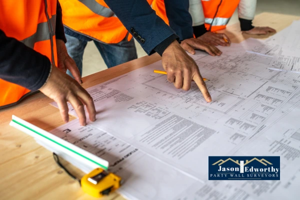 See if you need a party wall agreement for building along boundary line Yate