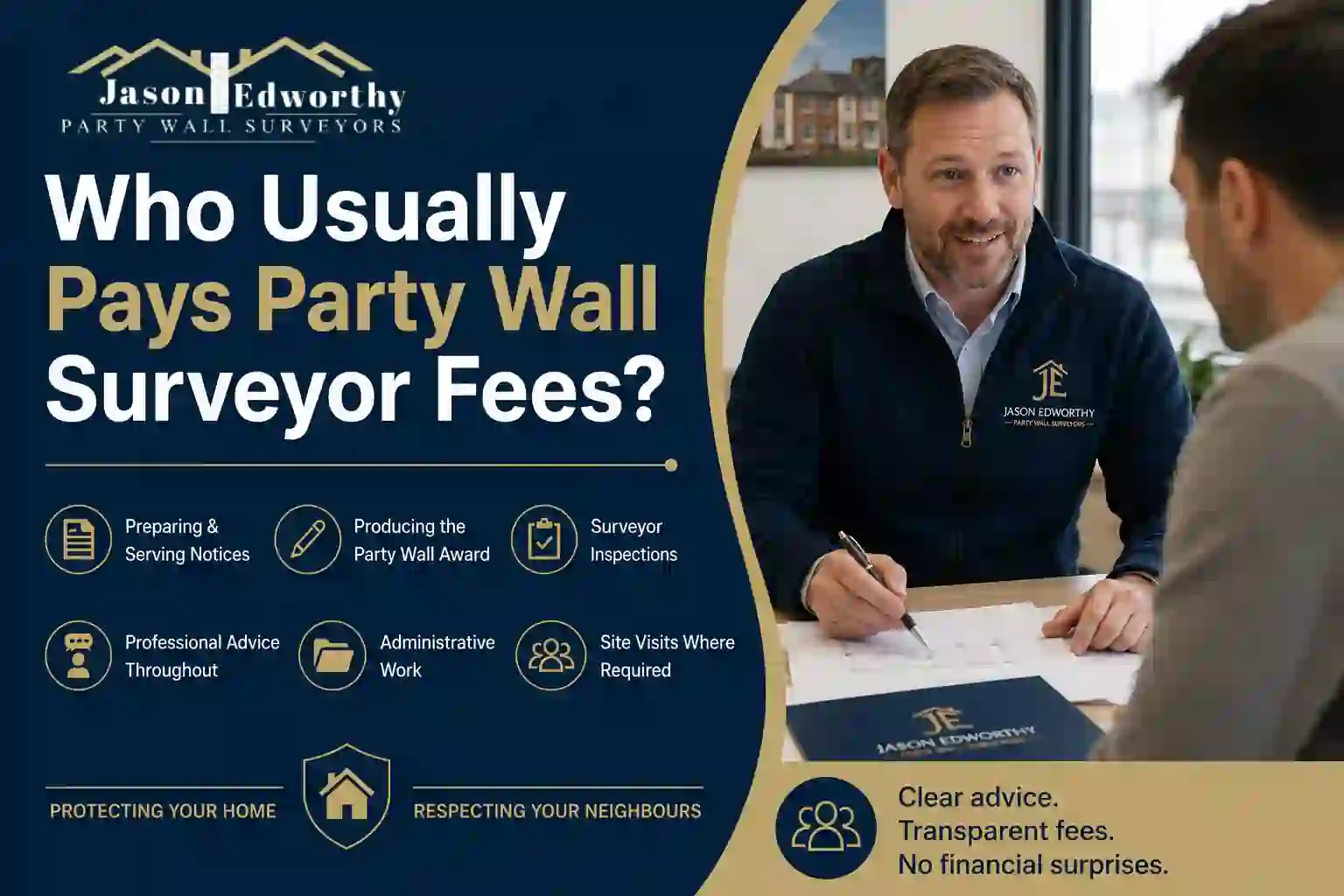 Who Usually Pays Party Wall Surveyor Fees Yate?